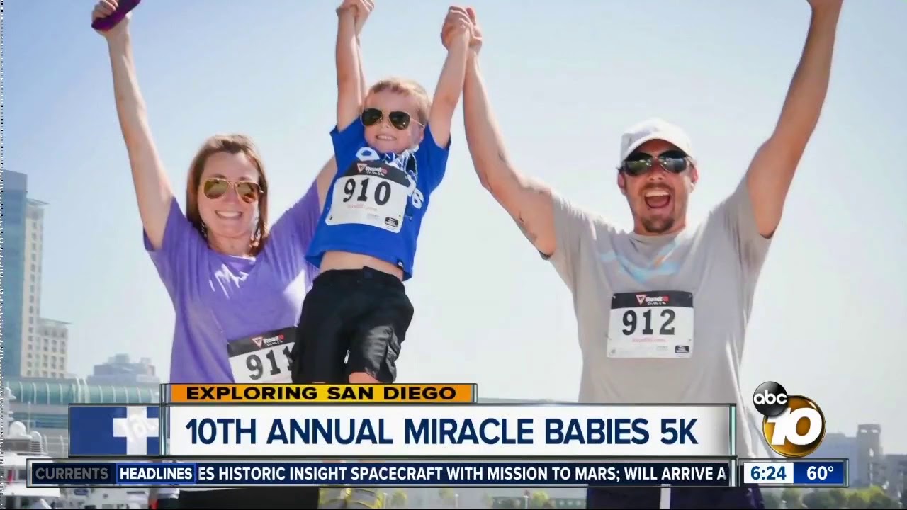 ABC Highlights the Miracle Babies 5K - YouTube