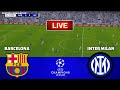 BARCELONA vs INTER MILAN- UEFA Champions League 2025 || Semi-final | PES 21
