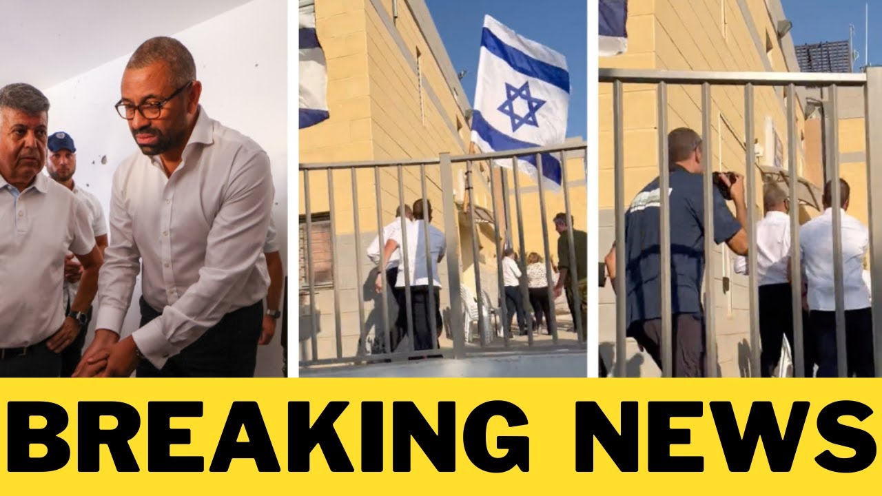 🚨 BREAKING: James Cleverly RUNS For Cover In Israel As Hamas ATTACKS
