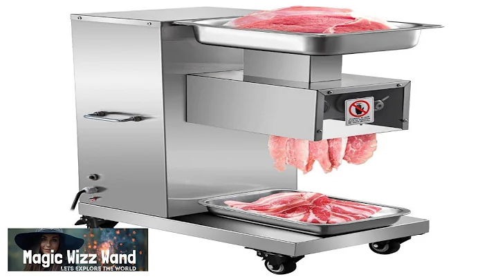 VEVOR 110V Commercial Meat Cutter Machine 1100LB H Electric Meat Cutting Machine 750W