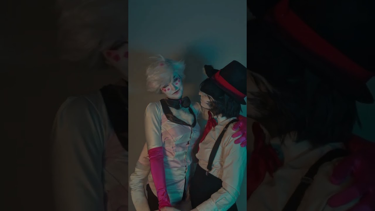 Lover - Huskerdust cosplasy - Hazbin Hotel in Real Life Husker and Angeldust