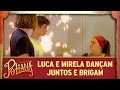 Luca e Mirela dançam juntos e brigam | As Aventuras de Poliana