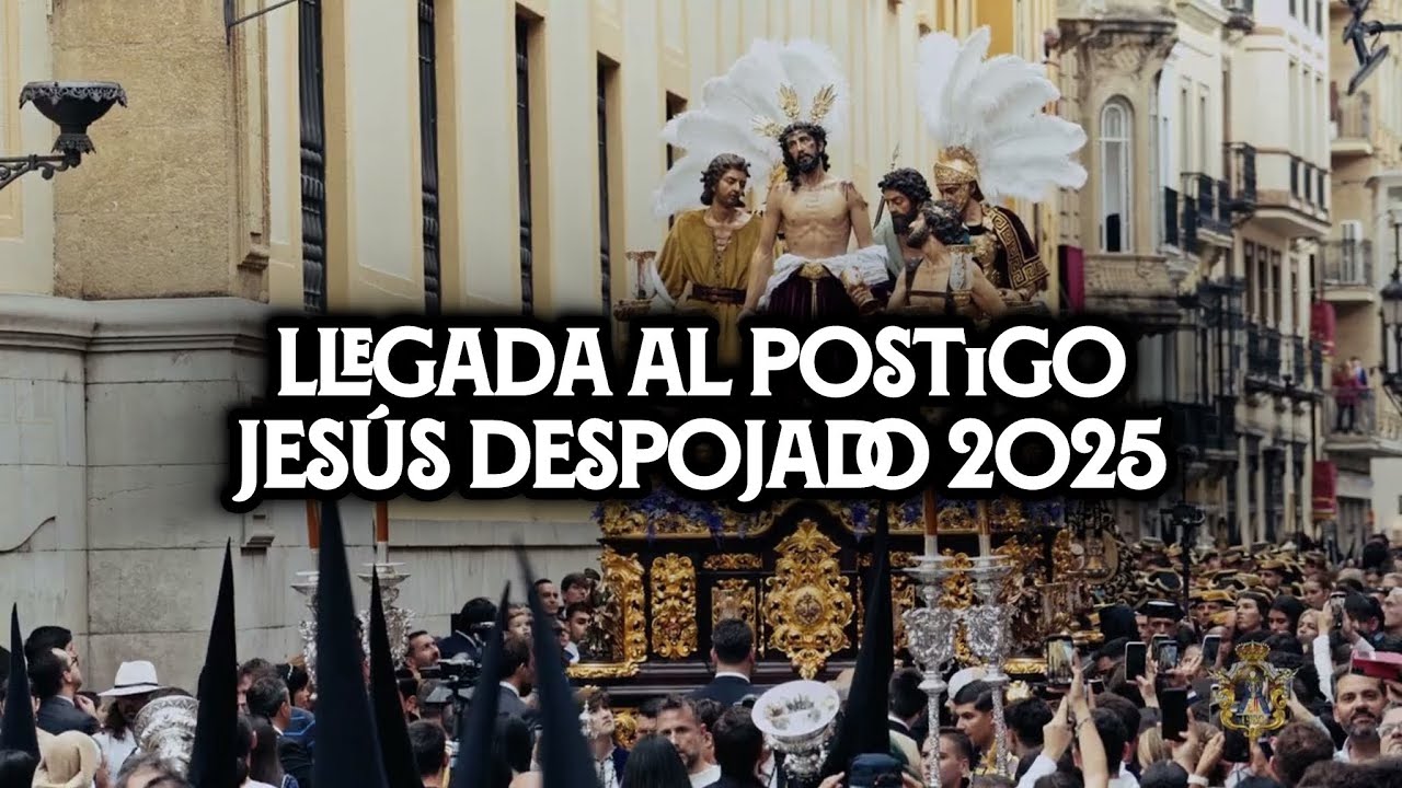 [4K] LLEGADA AL POSTIGO JESÚS DESPOJADO 2025 | Virgen de los Reyes | Bajo Palio Caridad