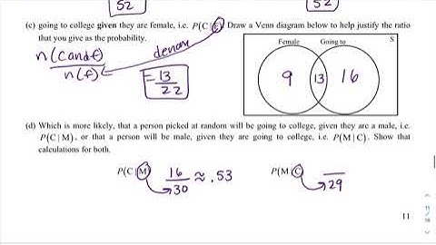 Algebra 2 Unit 12 Lesson 4 Conditional Probability