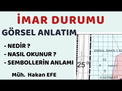 İmar durumu(çapı) nedir , imar durumu nasıl okunur 1