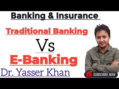 Traditional Banking Vs E - Banking | Banking Sector | Modern Banking ...