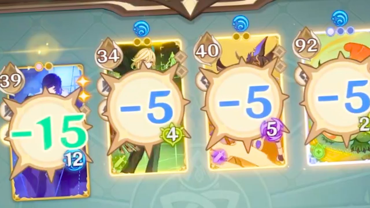 Swirling With Mondstadt Characters | Genshin Impact TCG