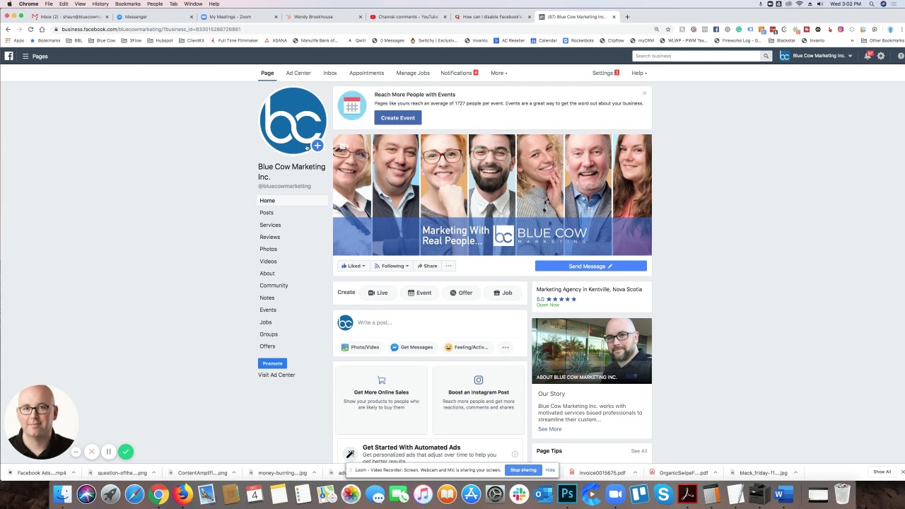 How To Remove The Facebook Appointments Option YouTube