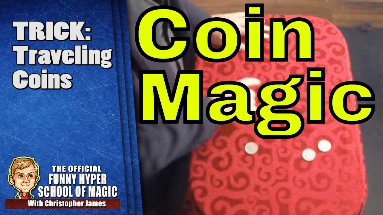 Learn Magic Tricks Traveling Coin Magic (REVEALED) YouTube
