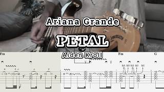 Petal - Ariana Grande (Aiden Kroll) Guitar solo TABS