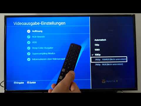 Video: Kann man 4k-Filme auf ps4 ansehen?