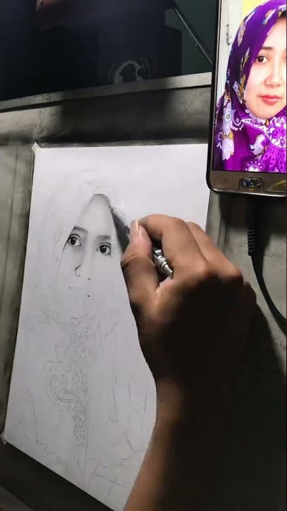 Caramelukis tante hijab full batik 🤭