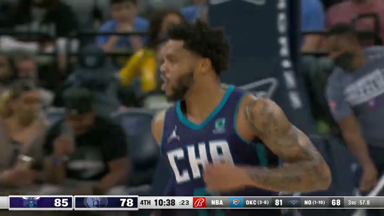 Miles Bridges Owning Memphis Grizzlies Rim 'YOWZA! | nba on espn