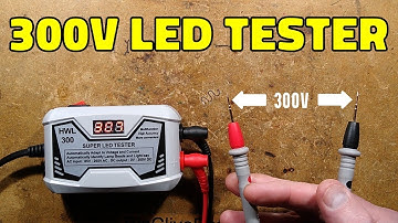 High voltage LED tester with VERY clever circuitry (and hidden features)