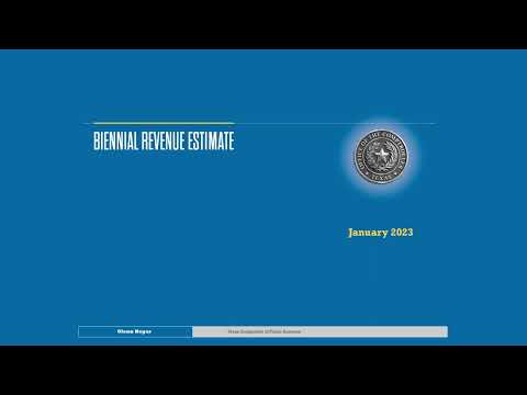 The 2024-25 Texas Biennial Revenue Estimate