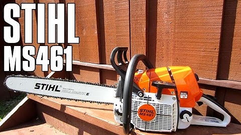 STIHL MS461 Chainsaw Review