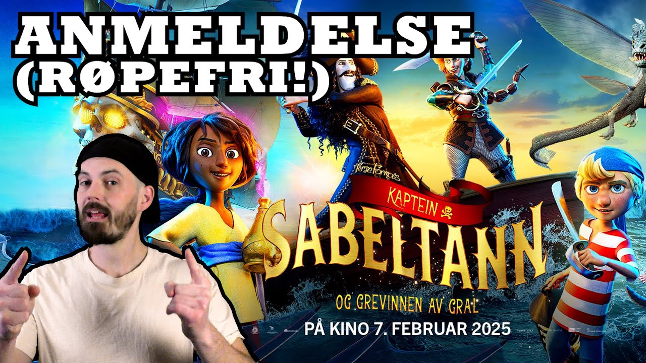 Kaptein Sabeltann og Grevinnen av Gral (2025) Anmeldelse (spoiler-/røpefri)