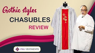 White Eucharistic Gothic Chasuble. White Eucharistic Gothic Chasuble.