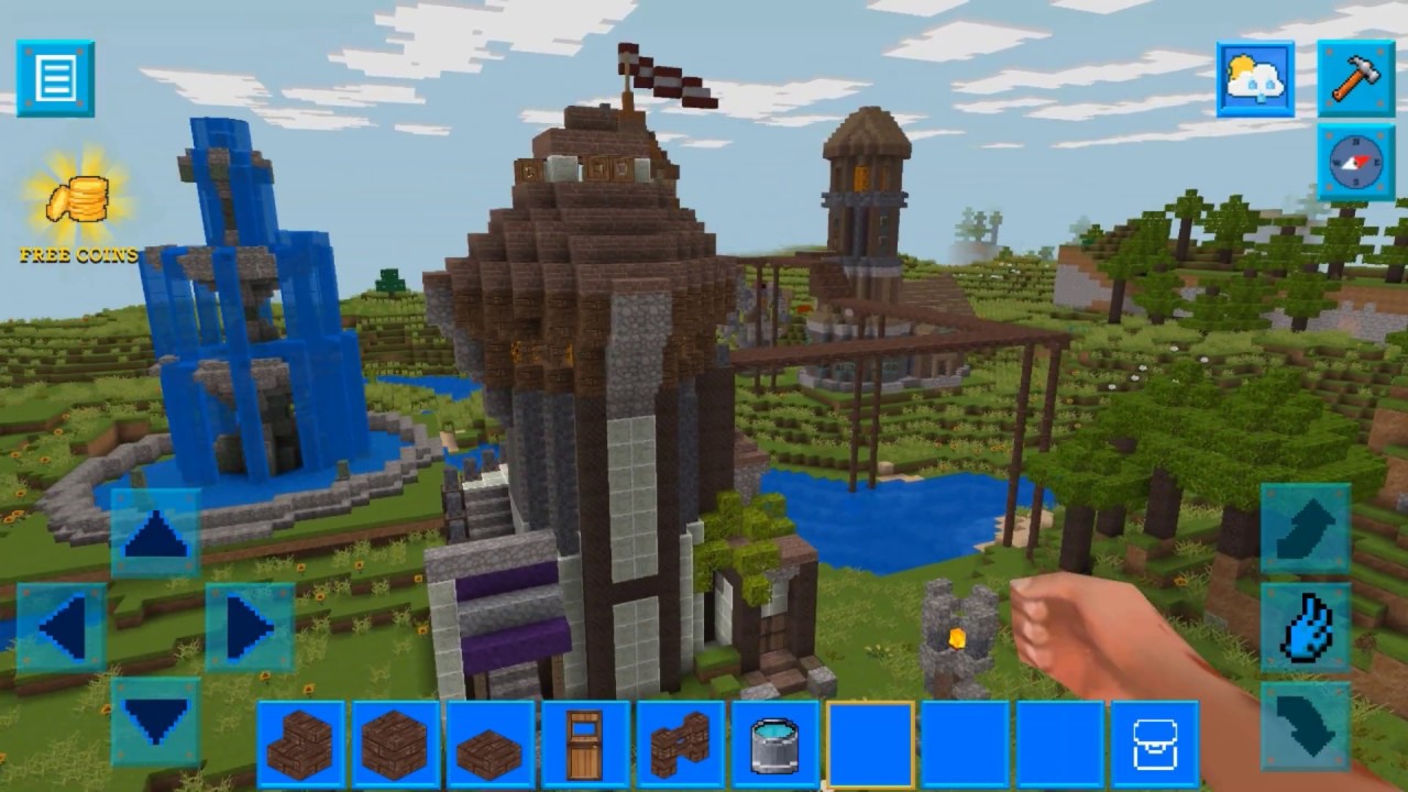 КРУТЫЕ ПОСТРОЙКИ В РИЛМКРАФТ // RealmCraft Game with Skins Export