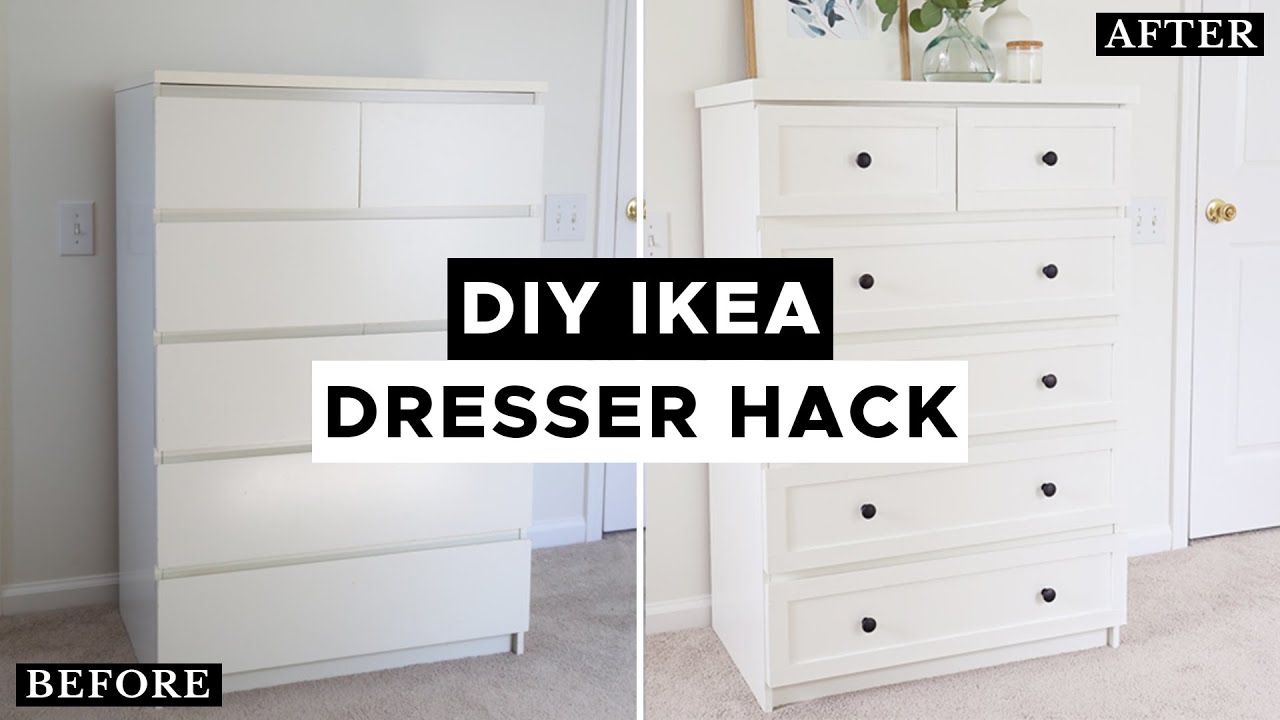 Ikea Dresser How To Paint, Hardware For Ikea Malm Dresser