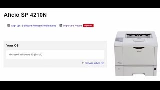 Ø·Ø±ÙŠÙ‚Ø© ØªØ­Ù…ÙŠÙ„ ØªØ¹Ø±ÙŠÙ Ø·Ø§Ø¨Ø¹Ø© Ricoh Aficio Sp 4210n Youtube