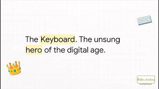 IGCSE (0478) Computer Science: Input Devices - Keyboard
