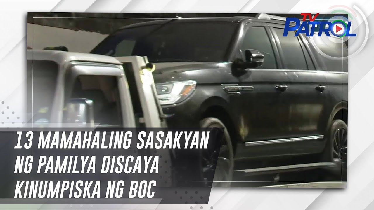 13 роскошных автомобилей семьи Дискайя конфискованы BOC | TV Patrol