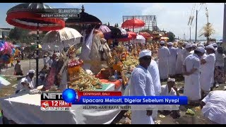 NET17 - Upacara Melasti digelar untuk menyambut datangnya tahun baru saka NET17 - Upacara Melasti digelar untuk menyambut datangnya tahun baru saka
