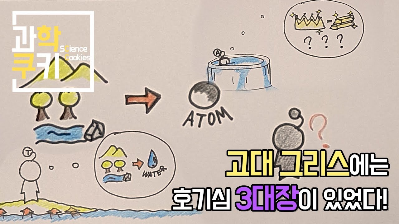 고대 그리스 호기심 3대장! 탈레스, 데모크리토스, 아르키메데스!