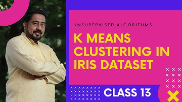 K Means Clustering in IRIS Dataset | Implementation in Python | Unsupervised Algorithms - 13