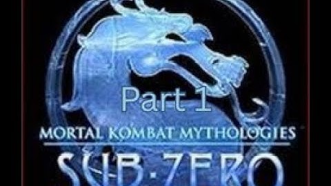 Mortal Kombat Mythologies Sub-Zero (PS1) Part 1 Mortal Kombat Legacy Kollection PS5