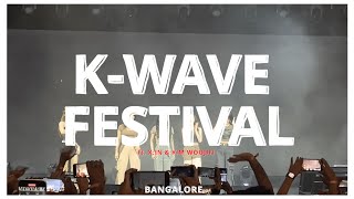 🎶 Bangalore's Debut K-Wave Festival: X:IN & Kim Woojin Live! 🌟