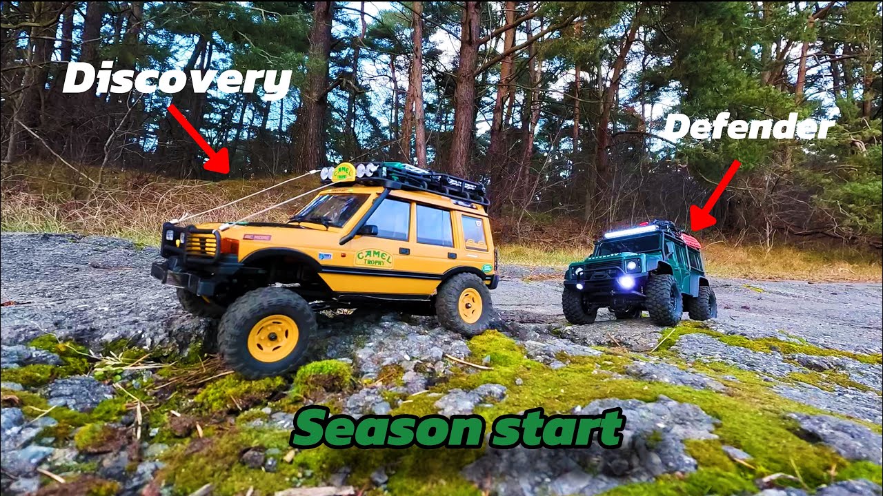 Taxxas Trx4m Defender and Fcx24m in the new Season 