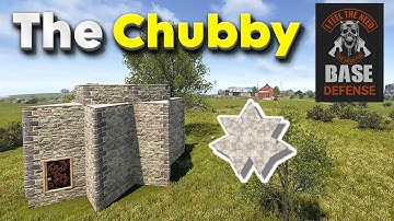 The Chubby – A Thicc 2x1 With Massive Home Defense | Rust Base Design