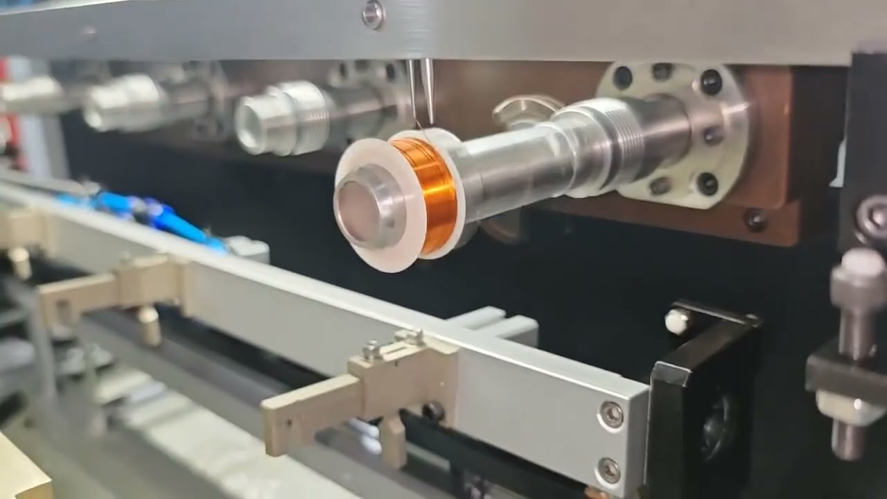 KXP4-200 Fully Automatic Four Spindles Coil Winding Machine