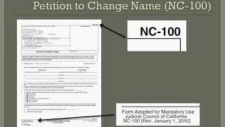 Https://www./watch?v=dbkhgs_5-kq explains how to complete the legal
forms change your name, and what steps take after you file. this
process applies for individuals changing their own ...