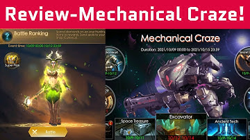 Review - Mechanical Craze Event - Time To Smash Ranking - Legacy of Discord