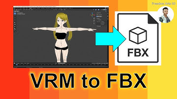 VRM to FBX Converter Tutorial | 3D Modeling Pipeline