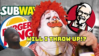 RackaRacka Ronald McDonald ASMR Muckbang REACTION!