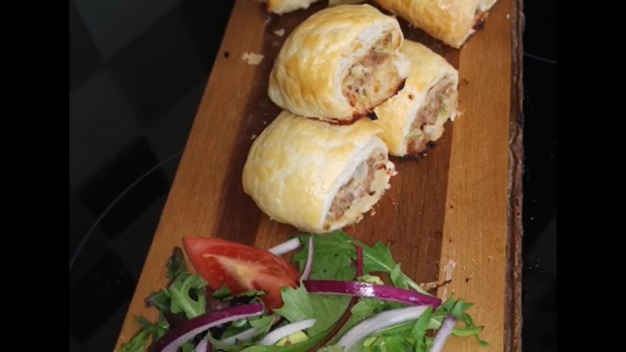 Recipe for turkey sausage rolls YouTube
