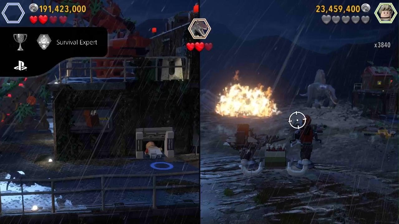 LEGO Jurassic World (PS4): Survival Expert Trophy
