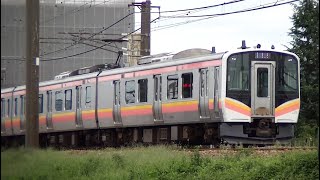 信越本線上り普通E129系B13編成436M