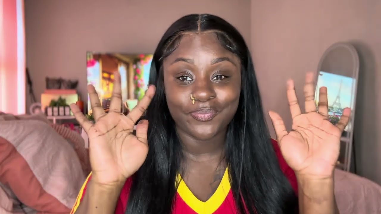 I Installed theTic Tok Shop Wig (Bling Hair) is it Worth It? 36 inch wig  affordable straight wig | 