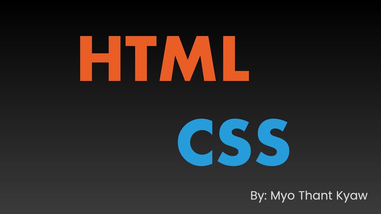 2 htmlcss - YouTube