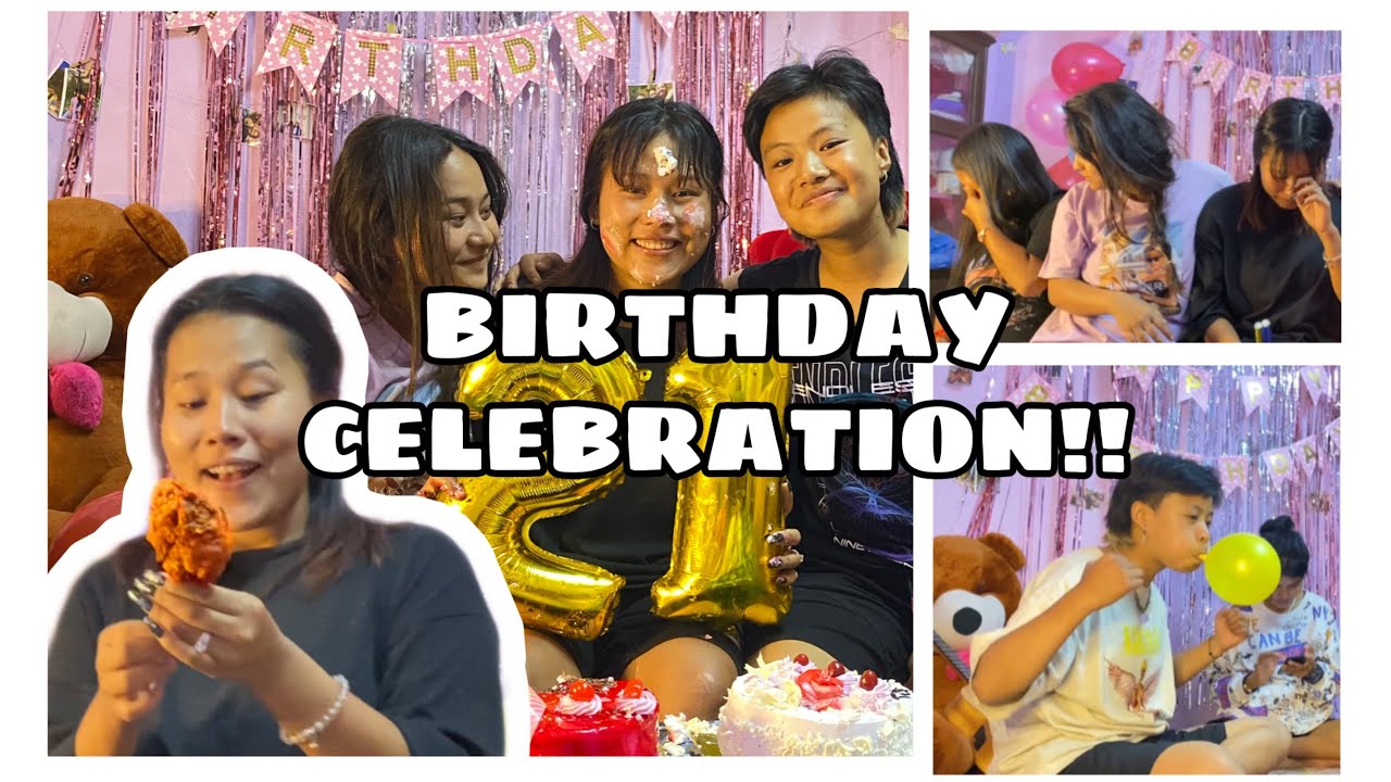 JETHISASU LAI BIRTHDAY MA LEG PIECE GIFT !!! SURPRISE AND CELEBRATION!!