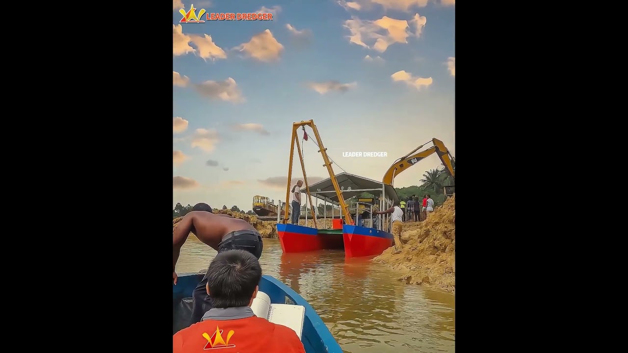 LEADER DREDGER’s Cutter Suction Dredger is built for efficiency and intelligence