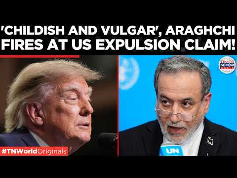'ILLEGAL AND UNJUST'! Araghchi DROPS Bombshell Calling US War Against Iran Illegal And Unjust Now!