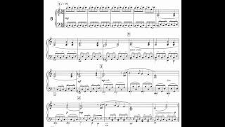 🎹Philip GLASS✨ETUDE n°8 (Book 1) - Piano +🎼SHEET MUSIC