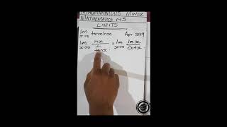 MATHEMATICS N5: Limits Example 2
