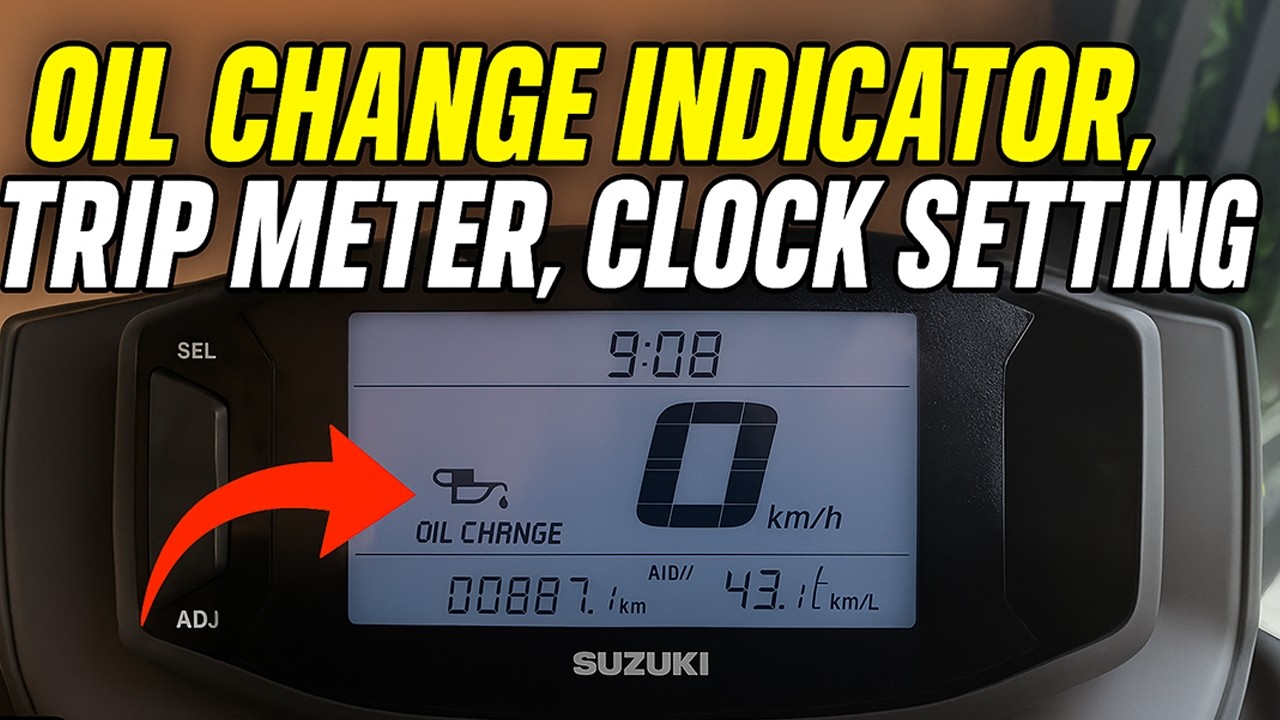 Ganito lang ka-Simple mag Adjust ng Settings | Digital Panel | Burgman Ex